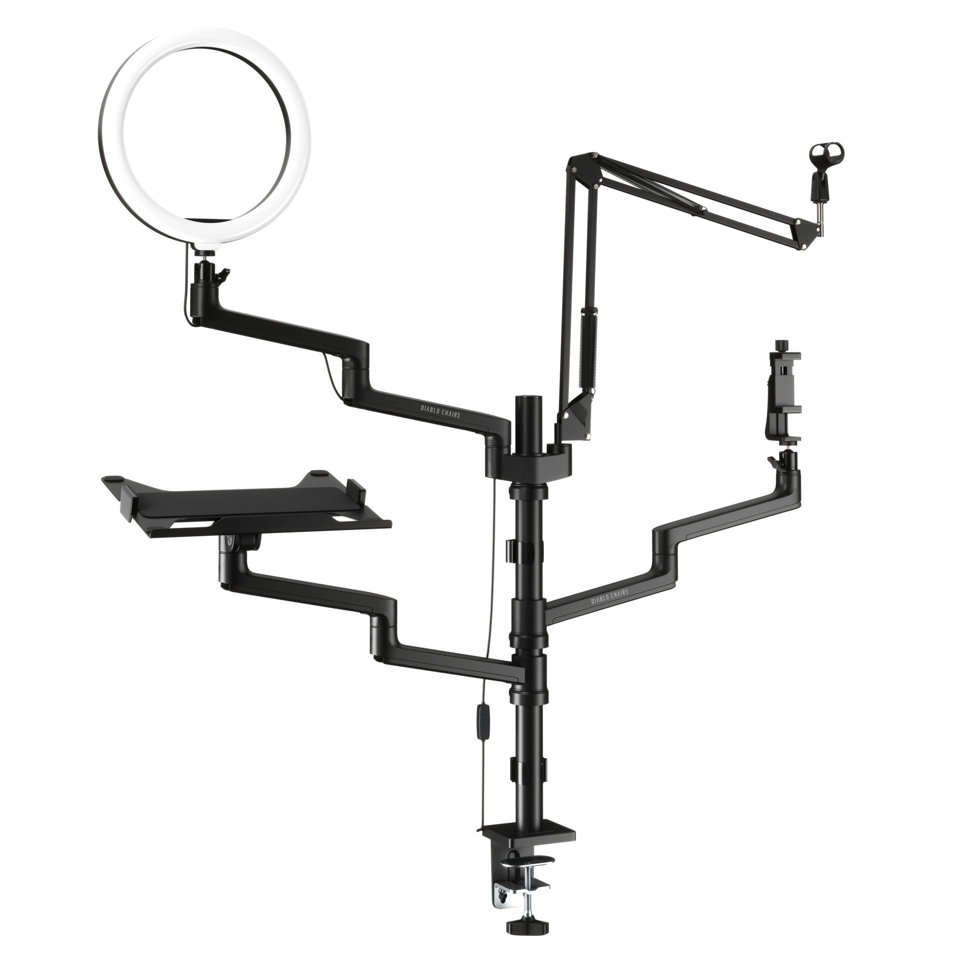 Uchwyt do streamowania Diablo X-STREAM, czarny