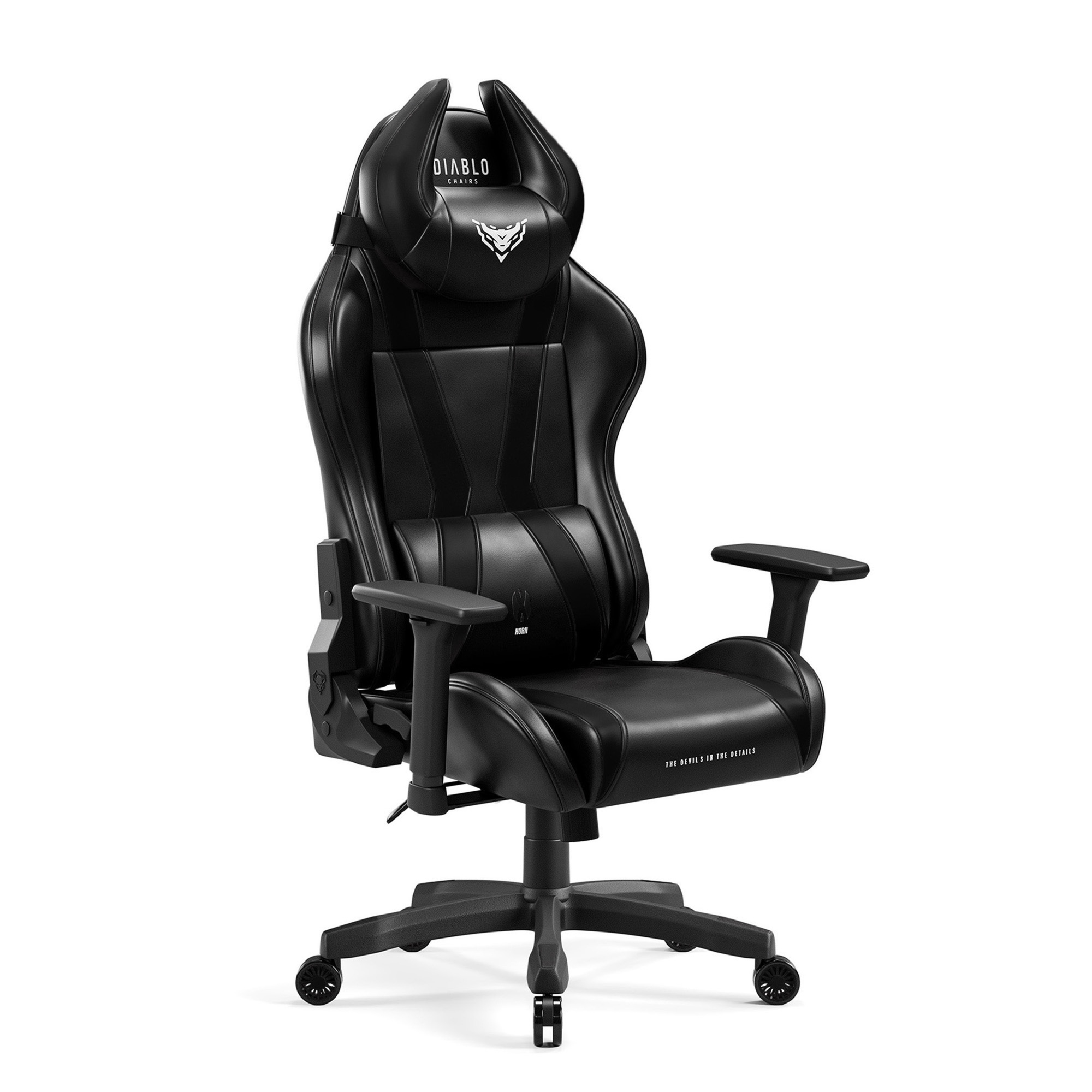 Fotel gamingowy Diablo X-Horn 2.0 Normal Size, czarny