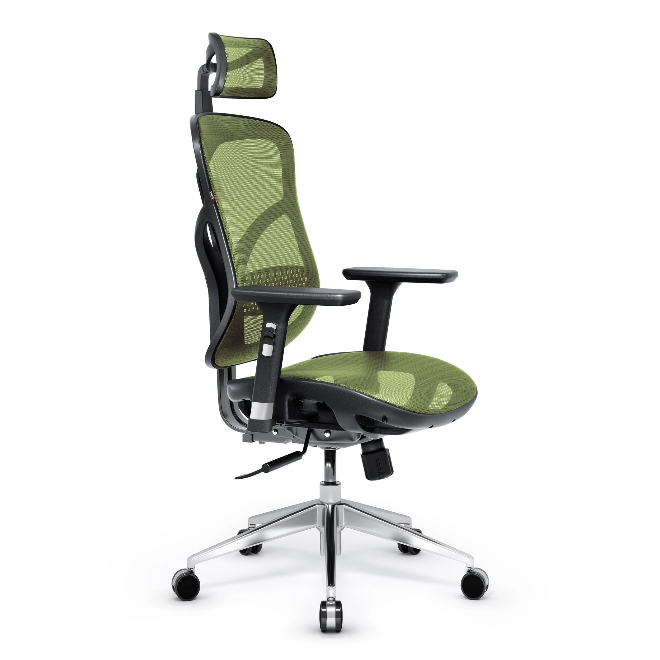 Fotel ergonomiczny Diablo V-Basic, czarno-zielony