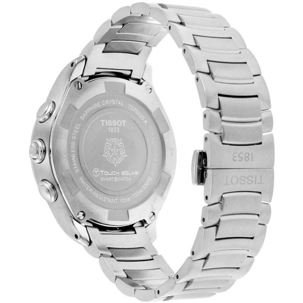 Tissot T-Touch T075.220.11.101.00 Zegarek damski wielobarwna tarcza 40 mm