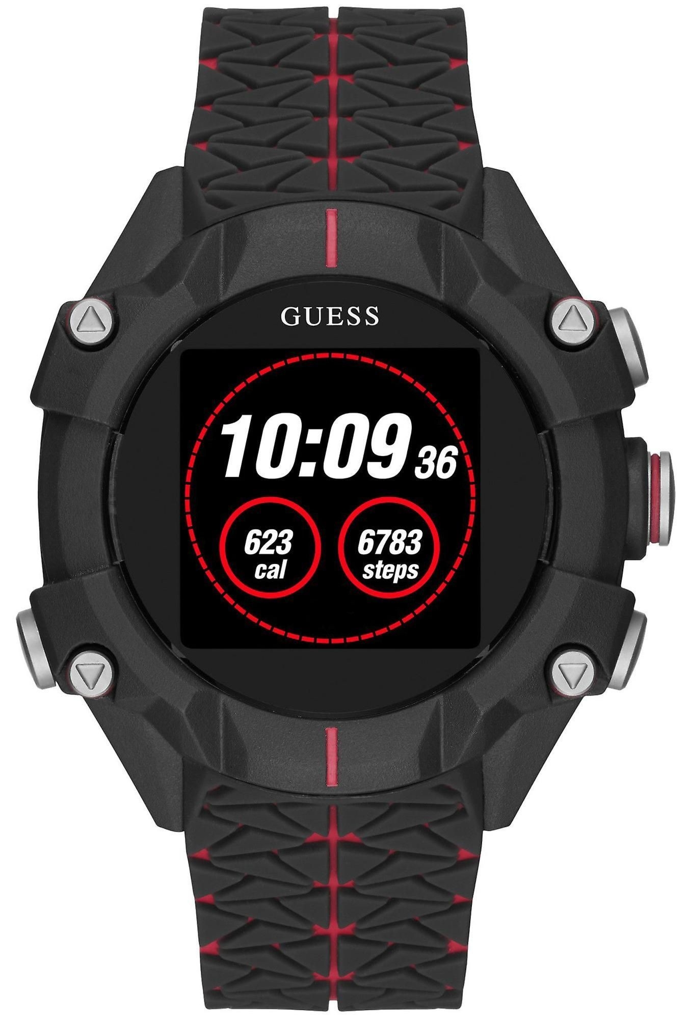 Guess C3001G1 zegarek męski czarny 45 mm