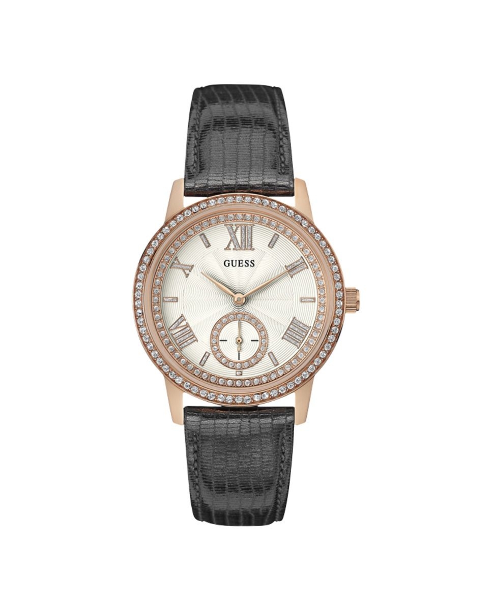 Guess W0642L3 zegarek damski różowe złoto 39 mm