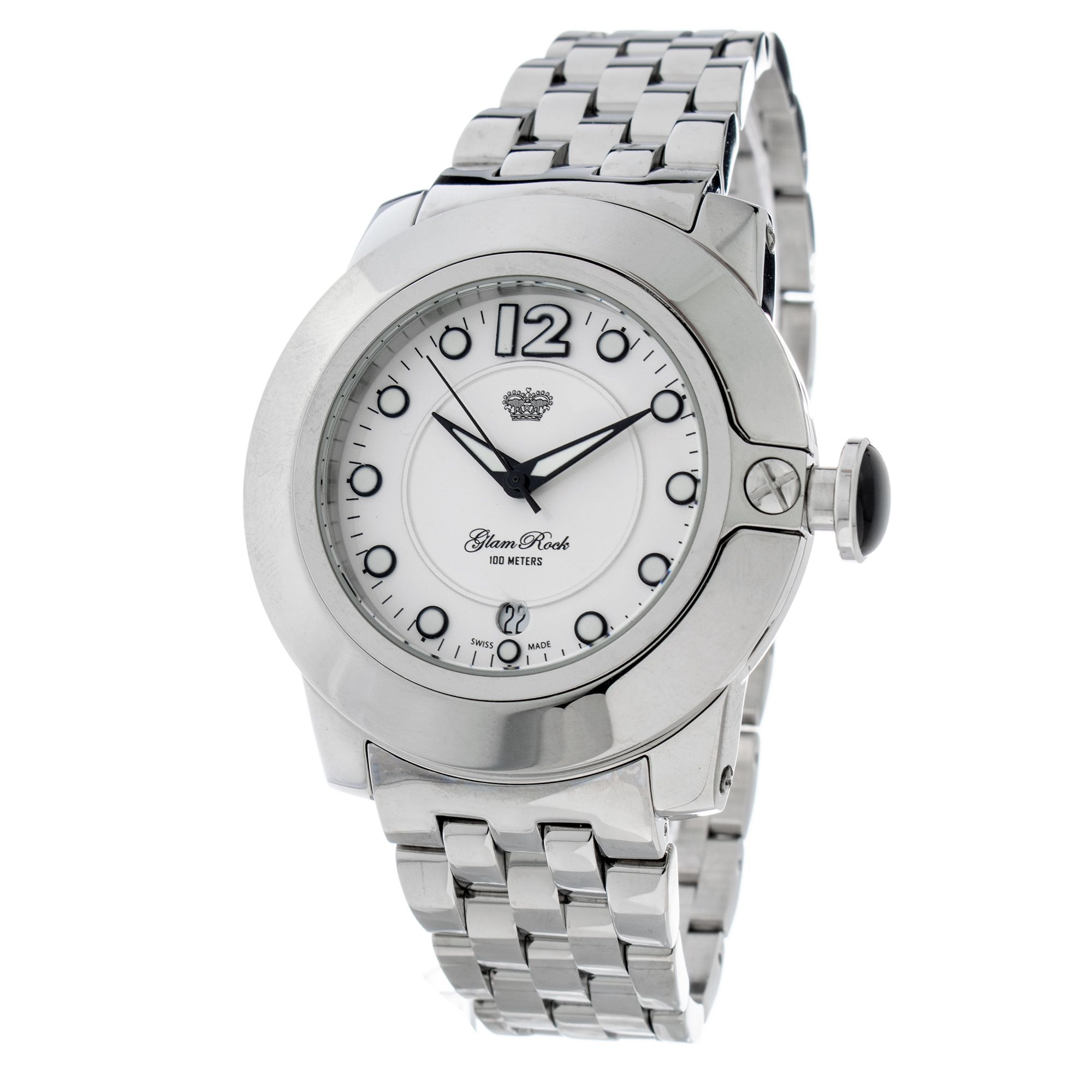 Zegarek damski Glam Rock GR32050BP 44 mm