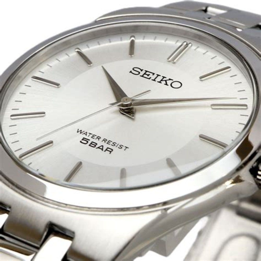Zegarek męski Seiko Spirit SCXP021 srebrny (34,7 mm)