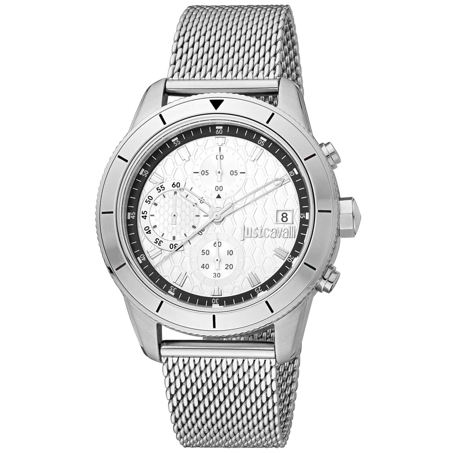 Just Cavalli JC1G215M0045 zegarek męski szary 42 mm