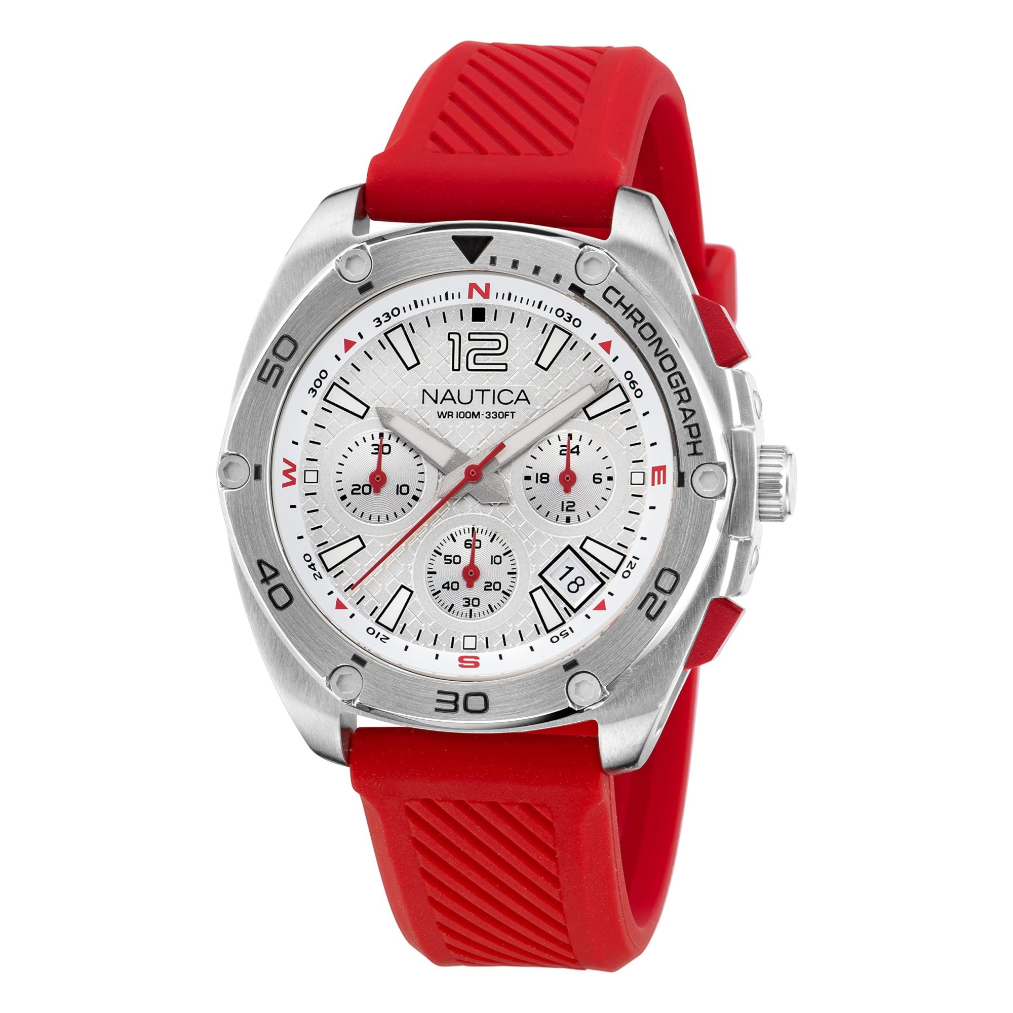 Zegarek Męski Nautica Tin Can Bay NAPTCF205 (44 mm)