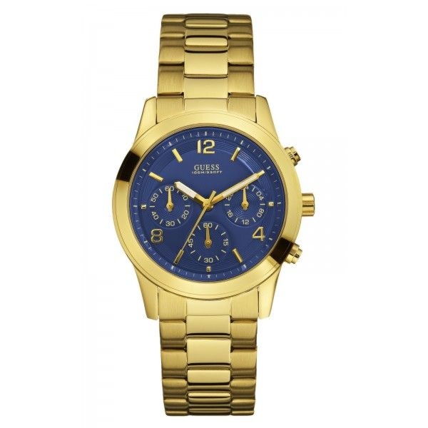 Zegarek Damski Guess W13552L2 Niebieski (38 mm)