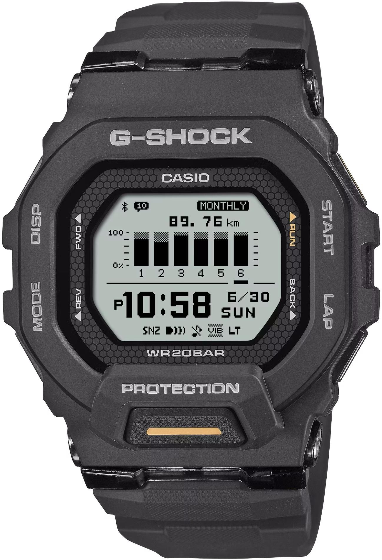 Zegarek Męski Casio G-Shock G-Squad GBD-200-1A1ER (45 mm)