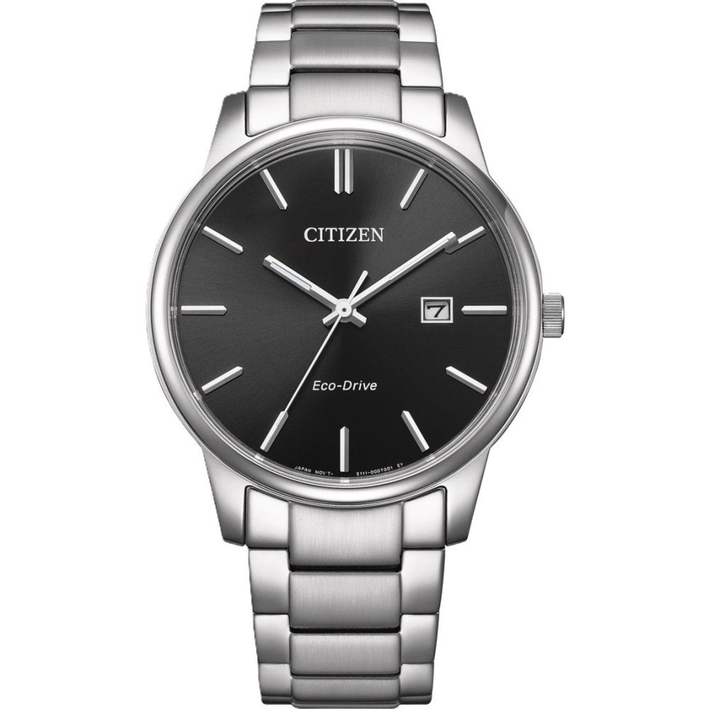 Citizen Eco-Drive BM6978-93E Zegarek męski czarna tarcza 40 mm