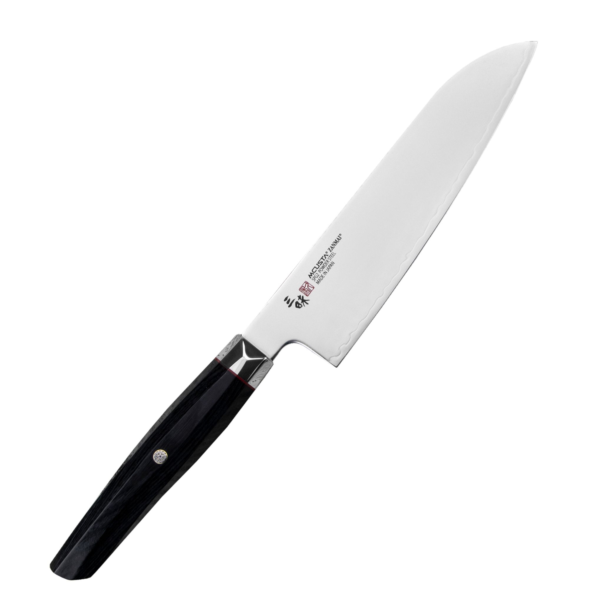 Zdjęcia - Nóż kuchenny Mcusta Zanmai Revolution SPG2 Nóż Santoku 18cm 