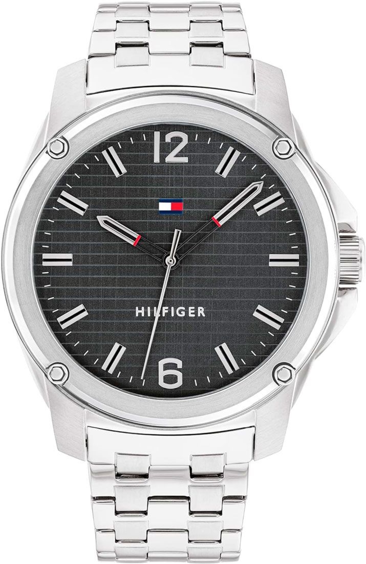 Tommy Hilfiger 1710486 zegarek męski szary 44 mm