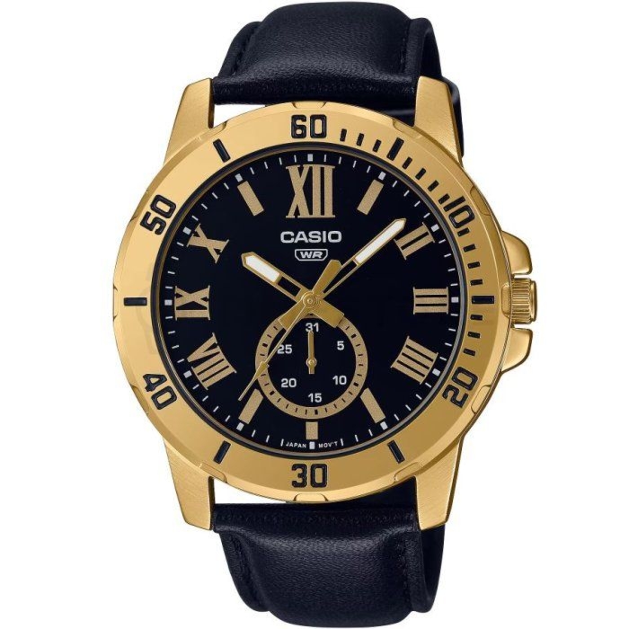 Casio MTP-VD200GL-1B Zegarek męski 49 mm
