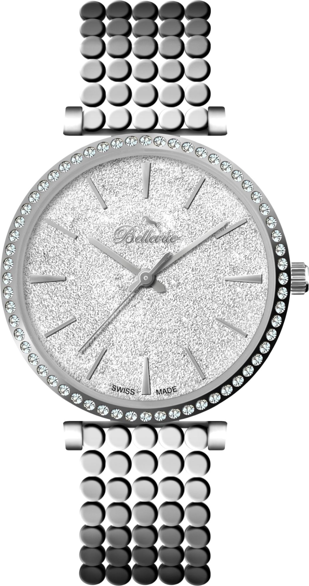 Фото - Наручний годинник BELLEVUE E66 zegarek damski szary 32 mm