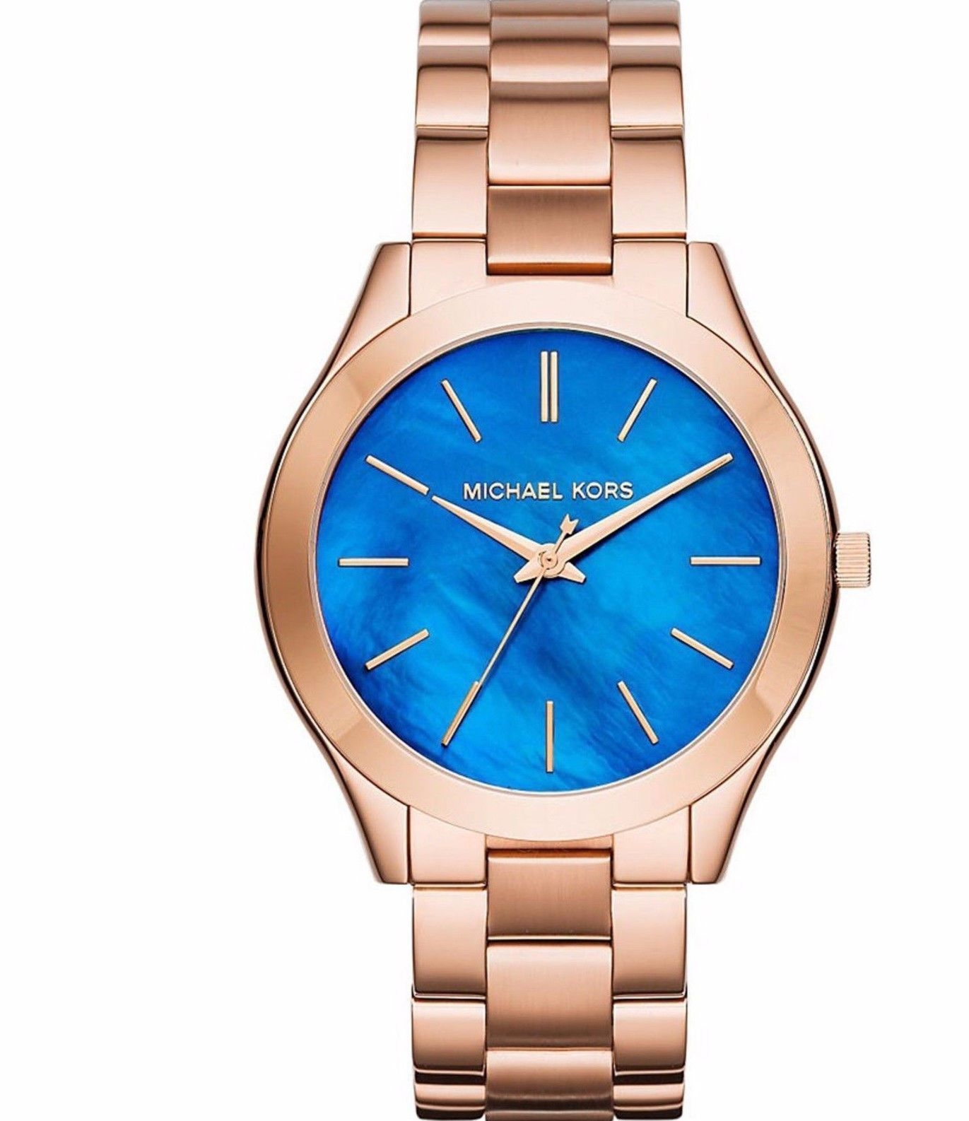 Michael Kors MK3494 zegarek damski różowe złoto 42 mm