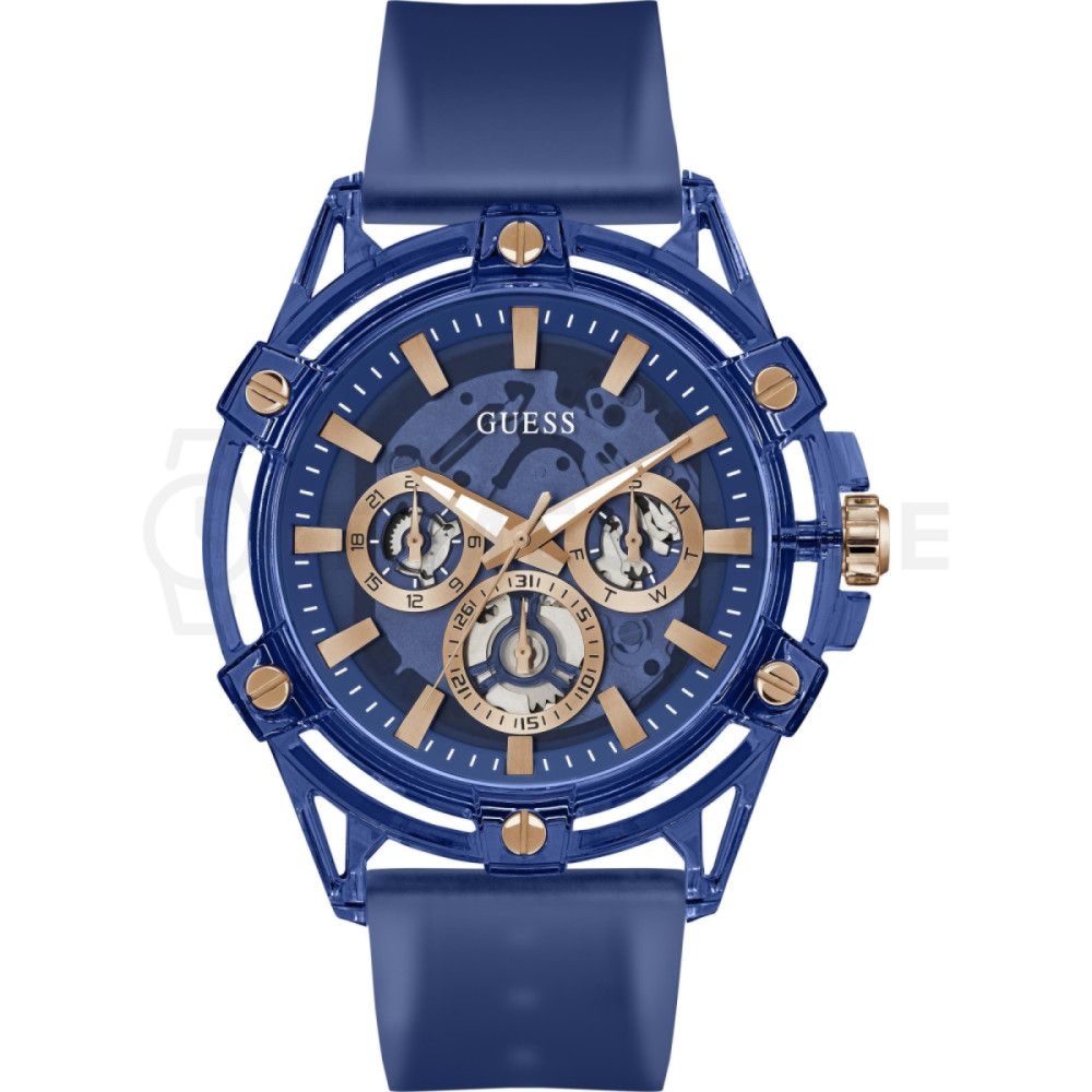 Zegarek męski Guess Trend GW1142G3 niebieski (48 mm)