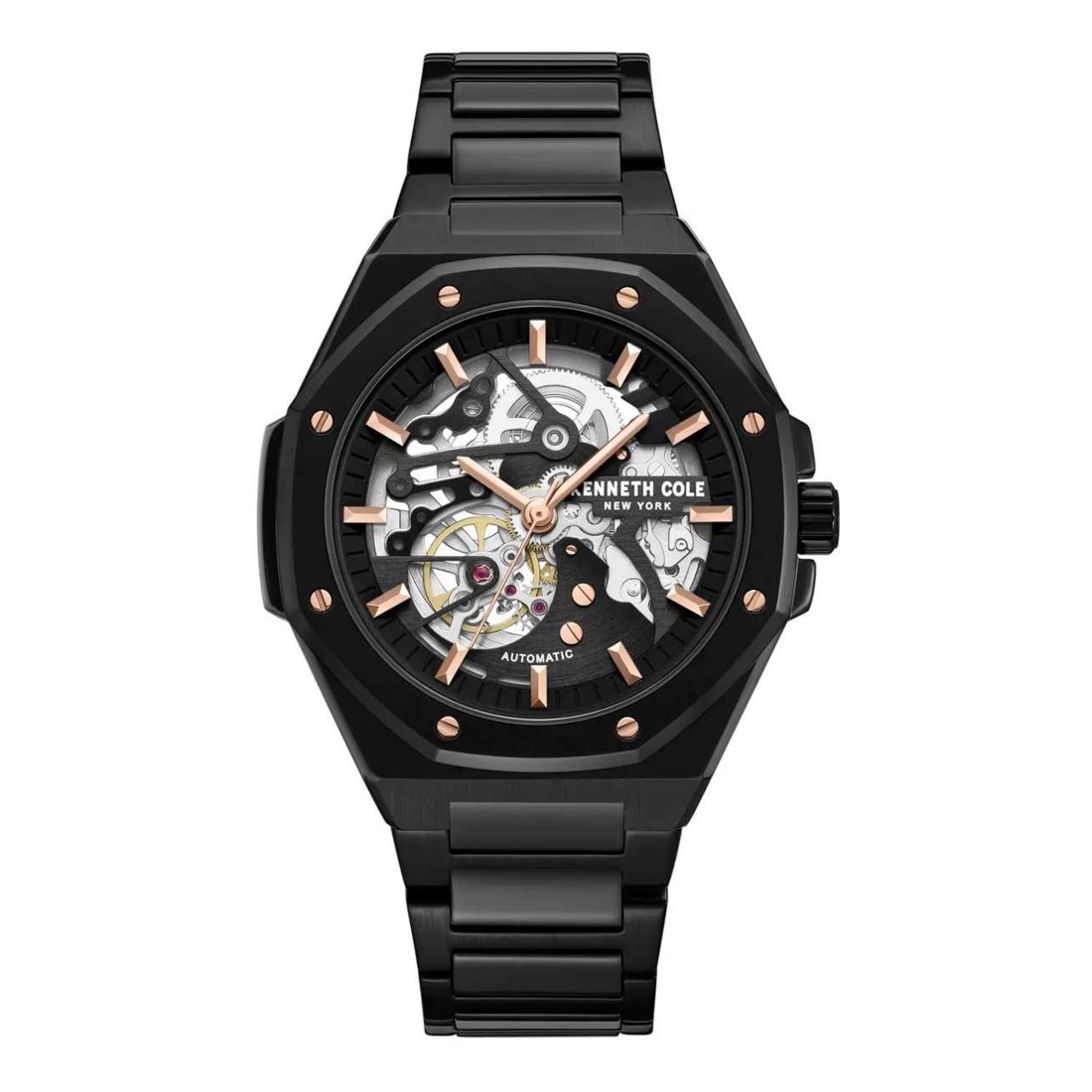 KENNETH COLE KCWGY0058902 zegarek męski czarny 42 mm