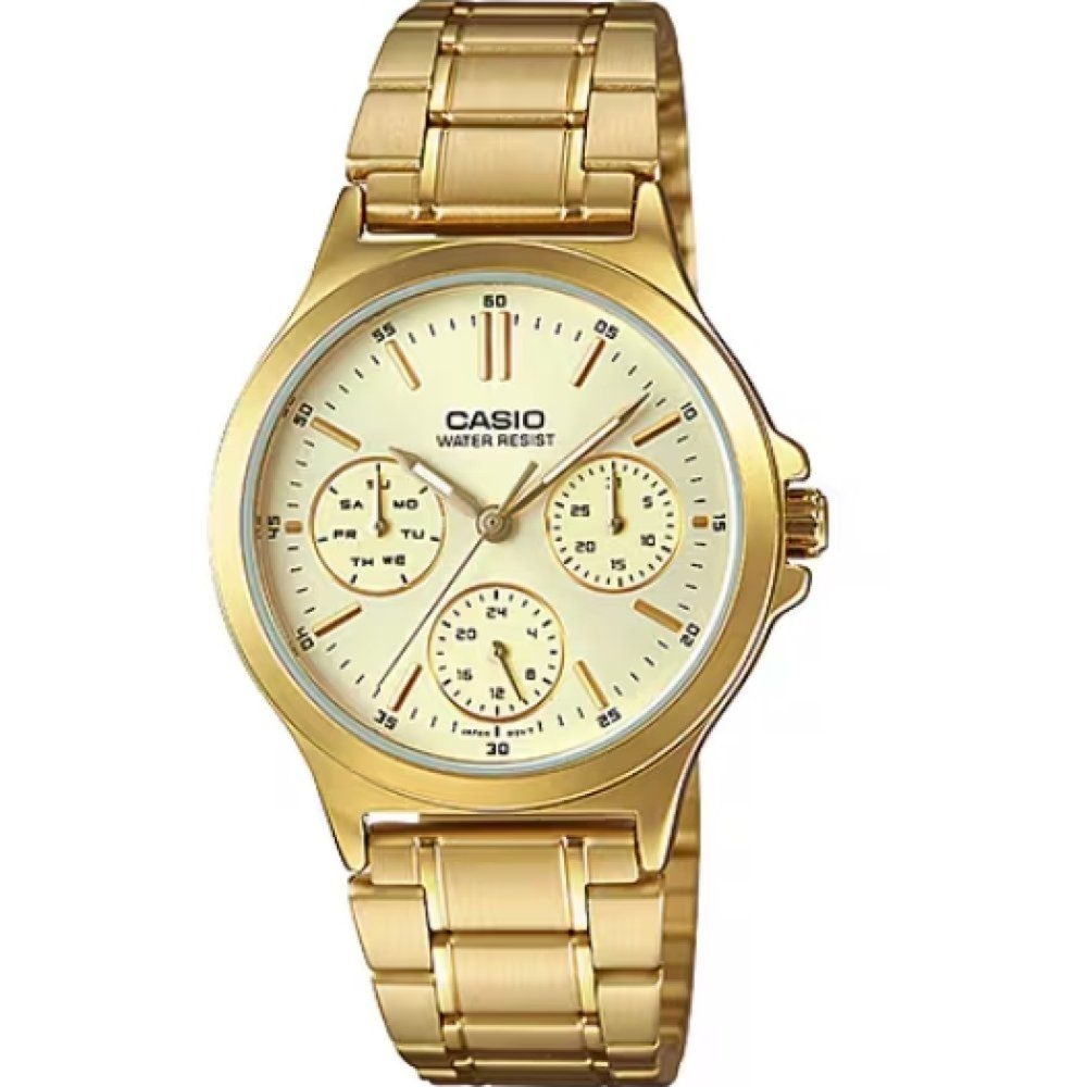 Casio Timeless LTP-V300G-9A Zegarek damski 33 mm
