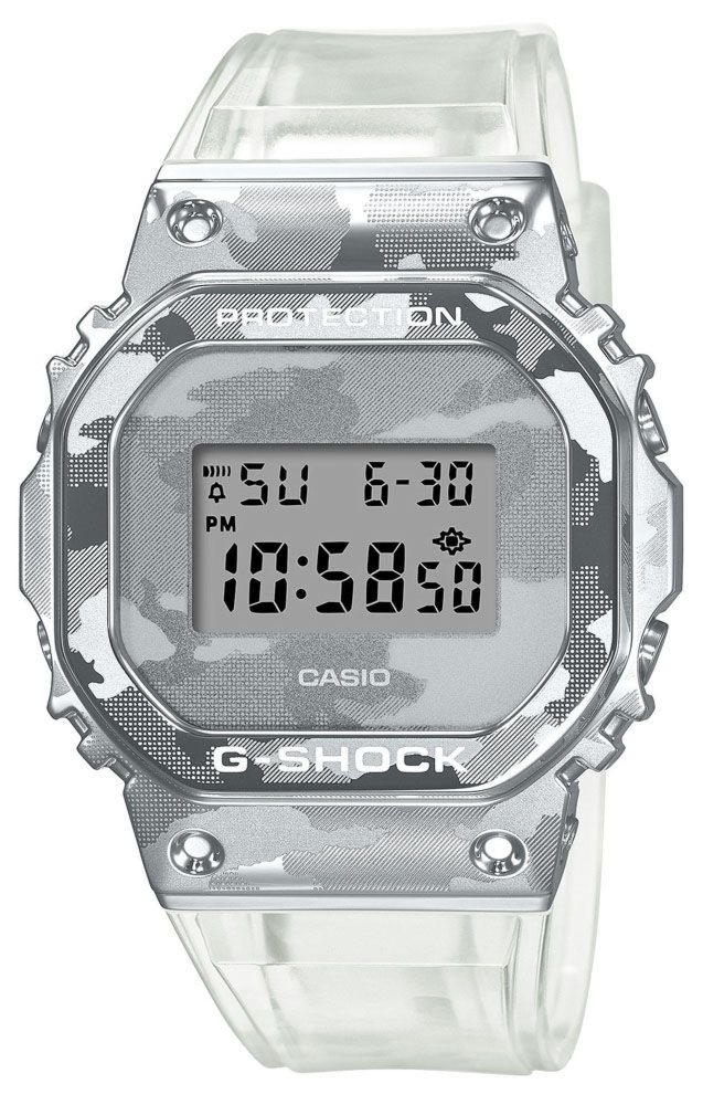 Zegarek Męski Casio G-Shock Scuba Skeleton Camouflage GM-5600SCM-1ER (43 mm)