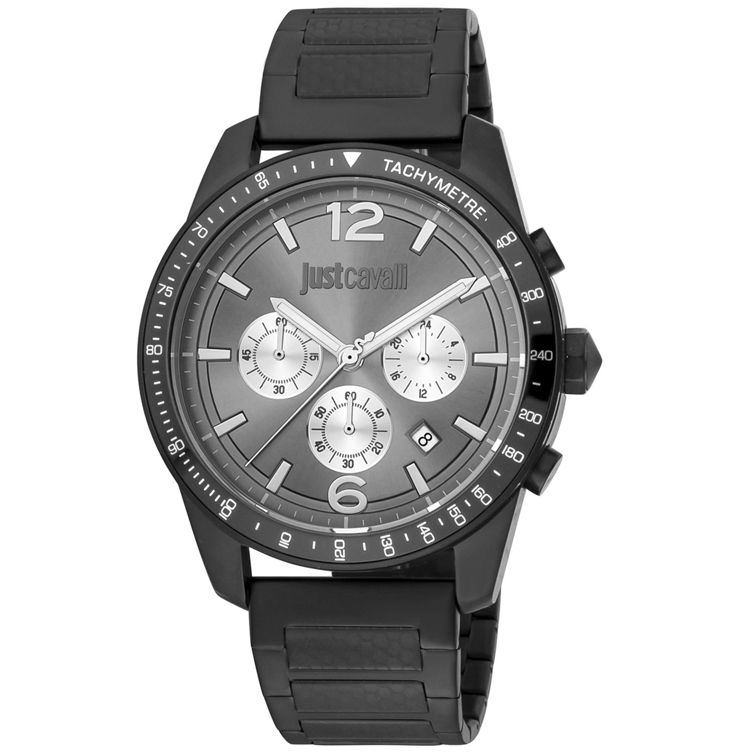 Just Cavalli JC1G204M0065 zegarek męski czarny 44 mm