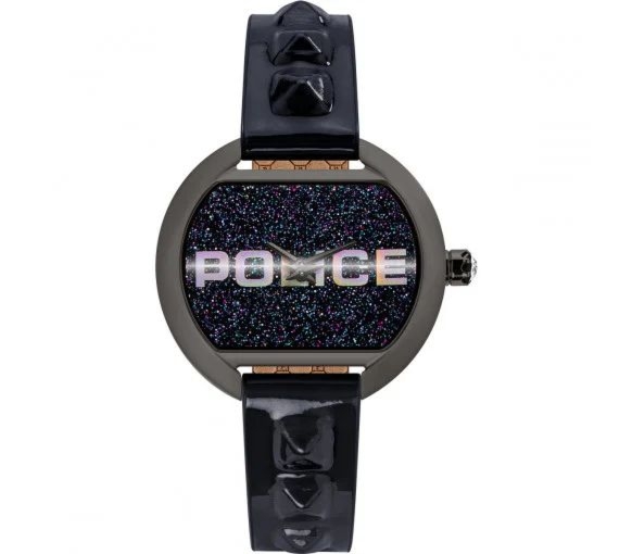 Police PL16070BSU03P zegarek damski czarny 36 mm