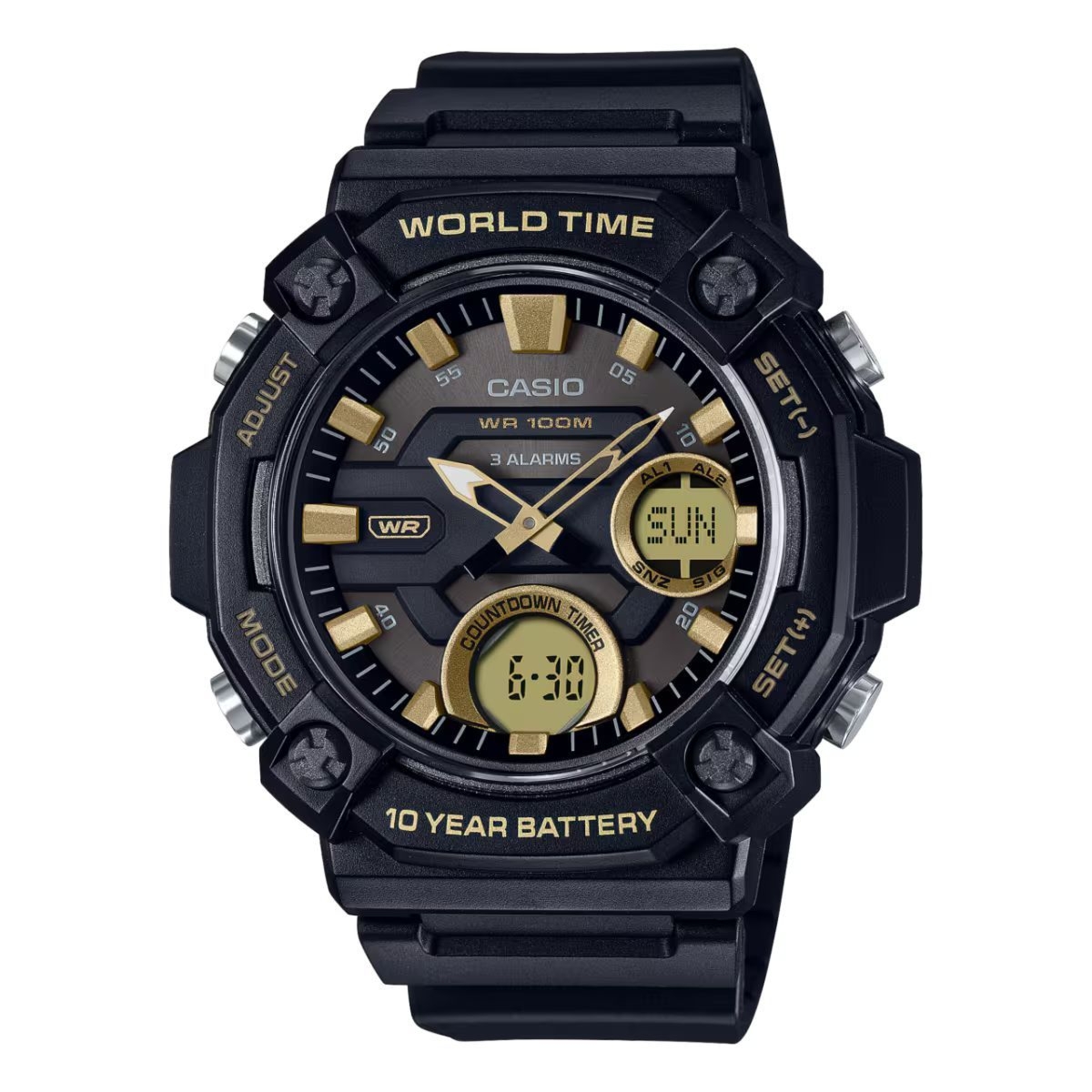 Zegarek Męski Casio Heavy Duty AEQ-120W-9A (53,3 mm)