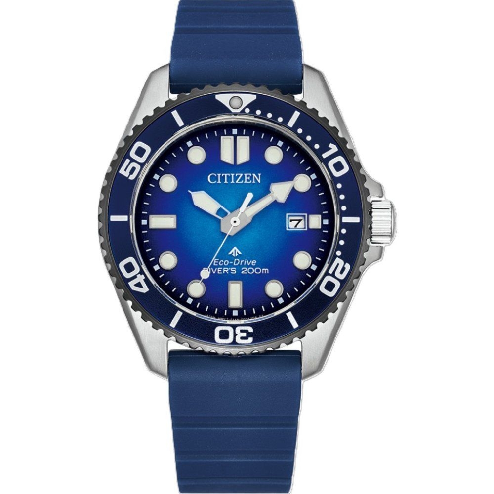 Citizen Promaster Marine BN0267-04L Zegarek męski niebieska tarcza 41 mm