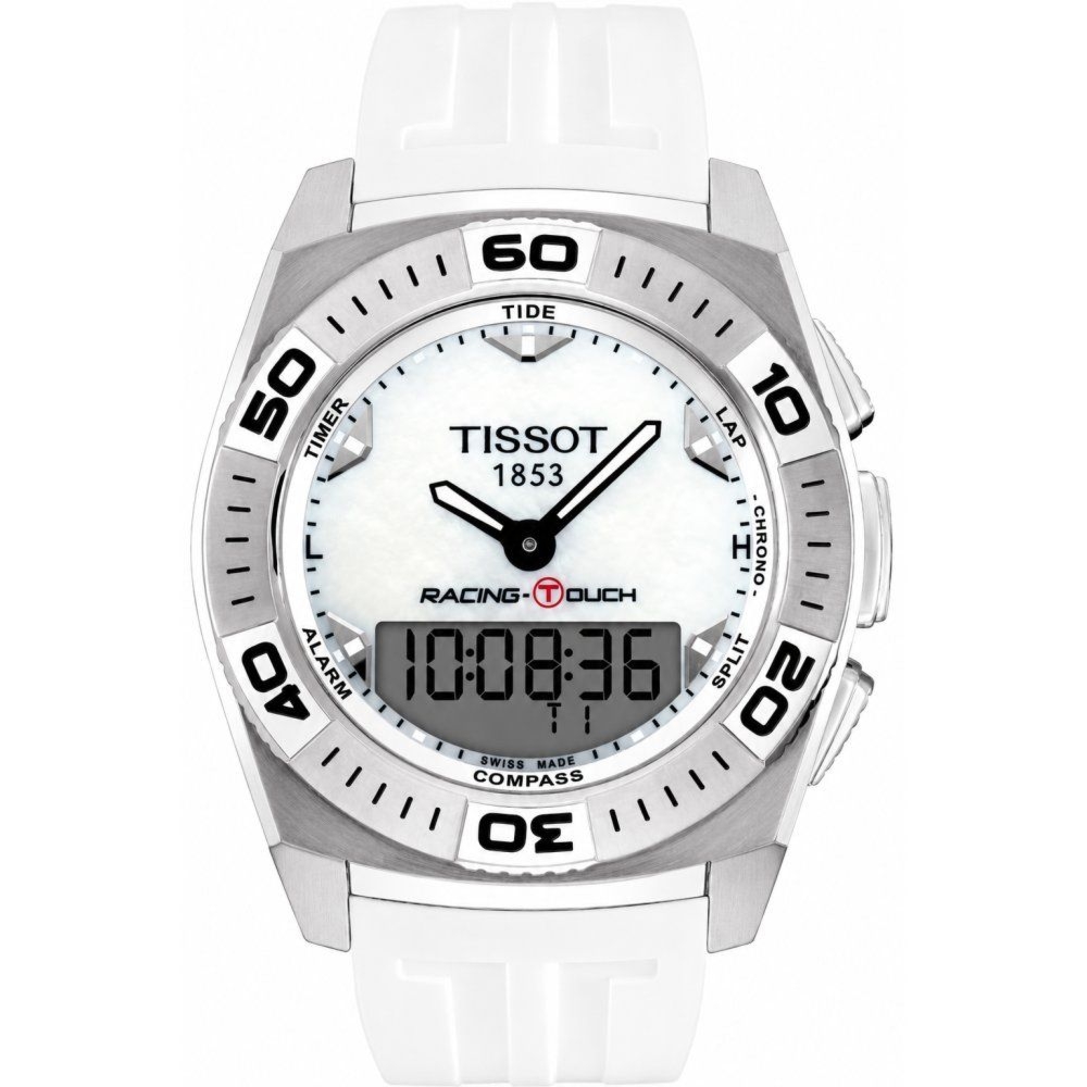 Tissot Racing T002.520.17.111.00 Zegarek męski wielobarwna tarcza 43 mm