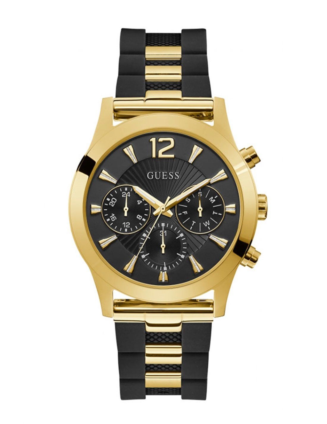 Guess W1294L1 zegarek męski złoty 44 mm