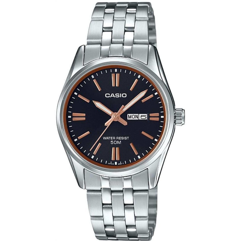 Casio Timeless LTP-1335D-1A2VDF Zegarek damski czarna tarcza 31 mm