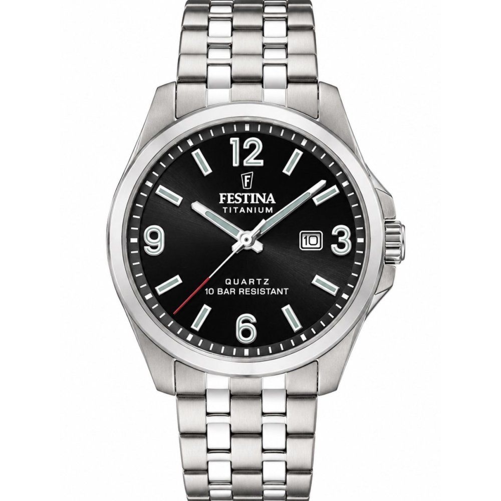 Festina Calendario Titanium 20697/3 Zegarek damski 31 mm