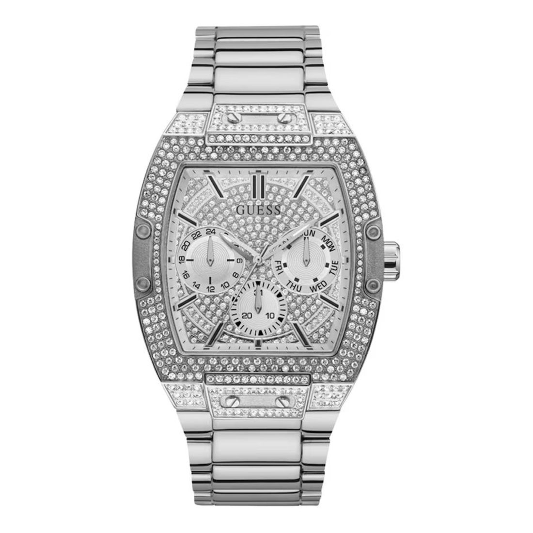 Guess GW0094G1 zegarek męski szary 43 mm