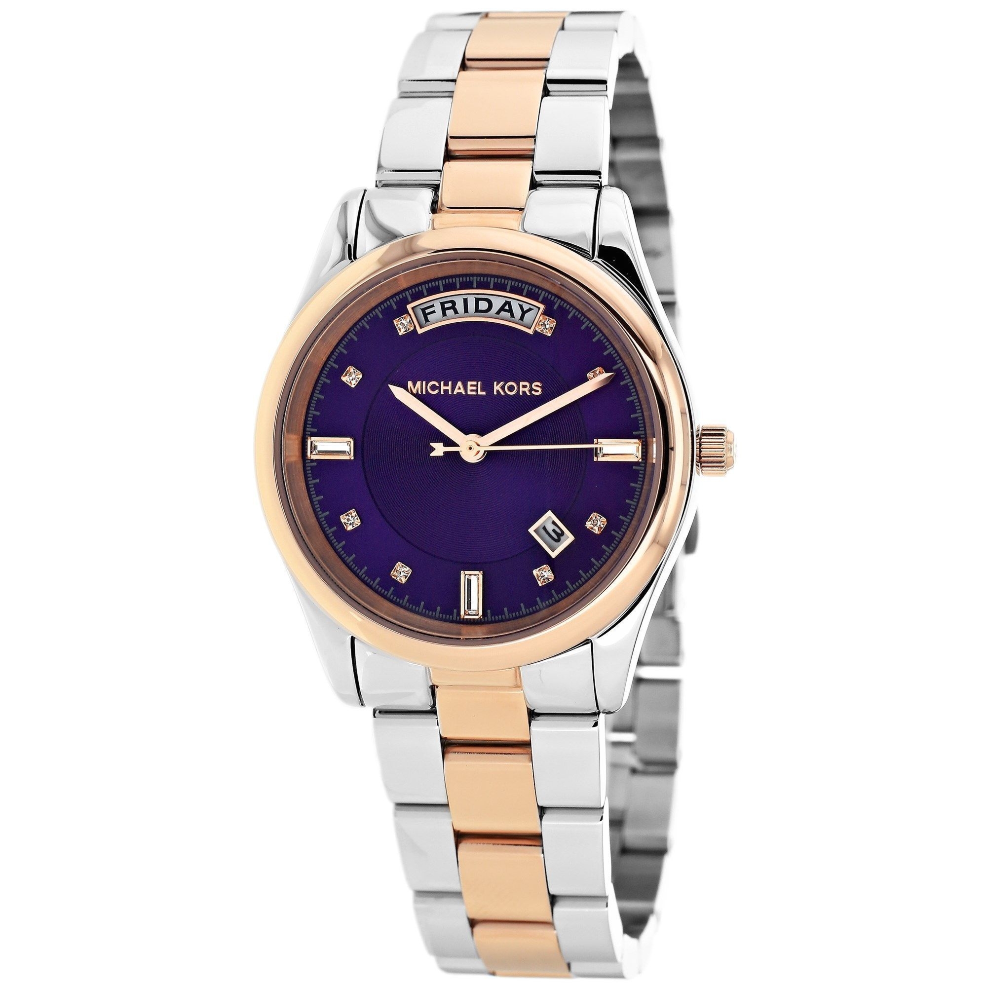 Michael Kors MK6072 zegarek damski srebrny 34 mm