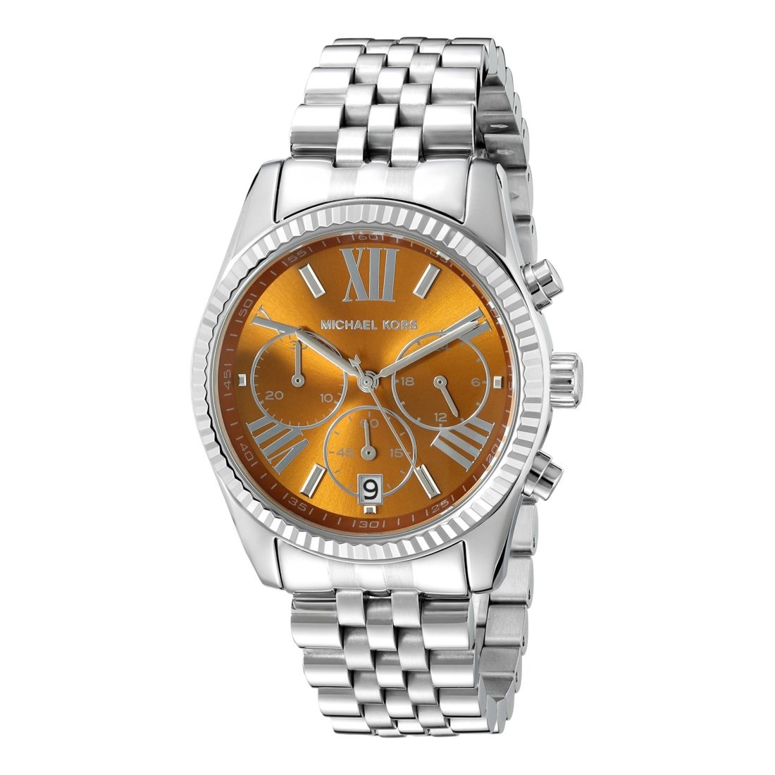 Michael Kors MK6221 zegarek damski szary złota tarcza 38 mm