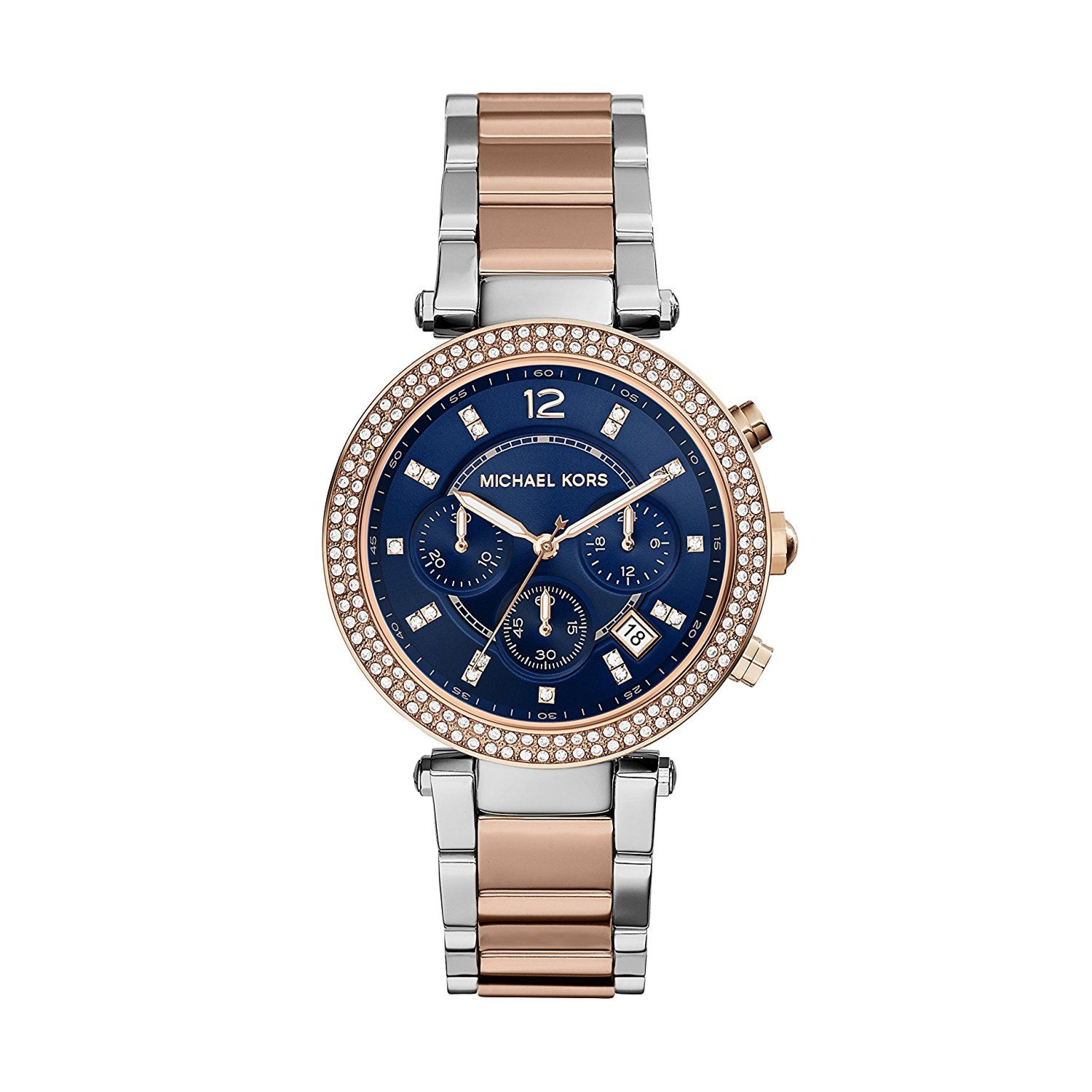Michael Kors MK6141 zegarek damski różowe złoto 39 mm