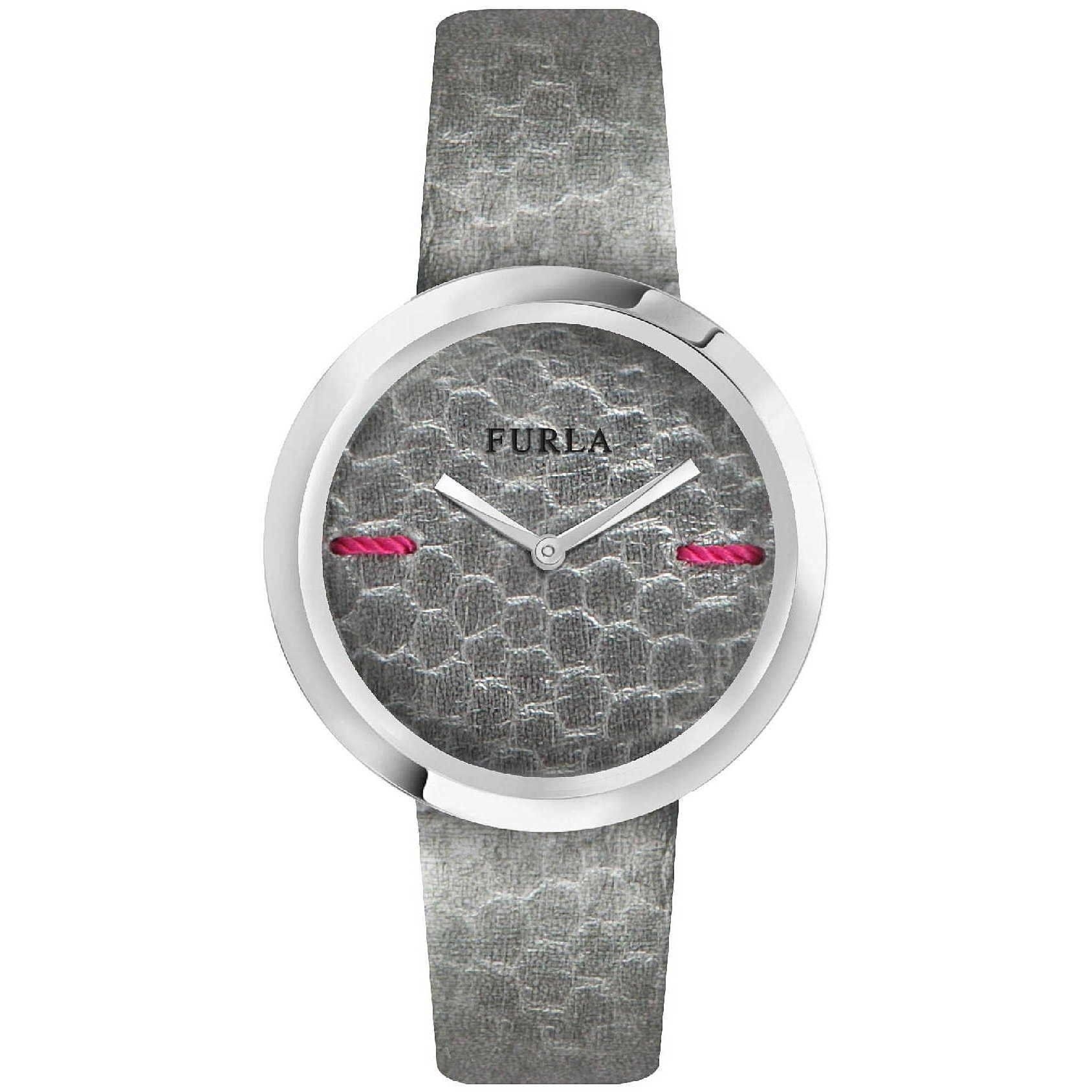 Furla R4251110501 zegarek damski srebrny 34 mm