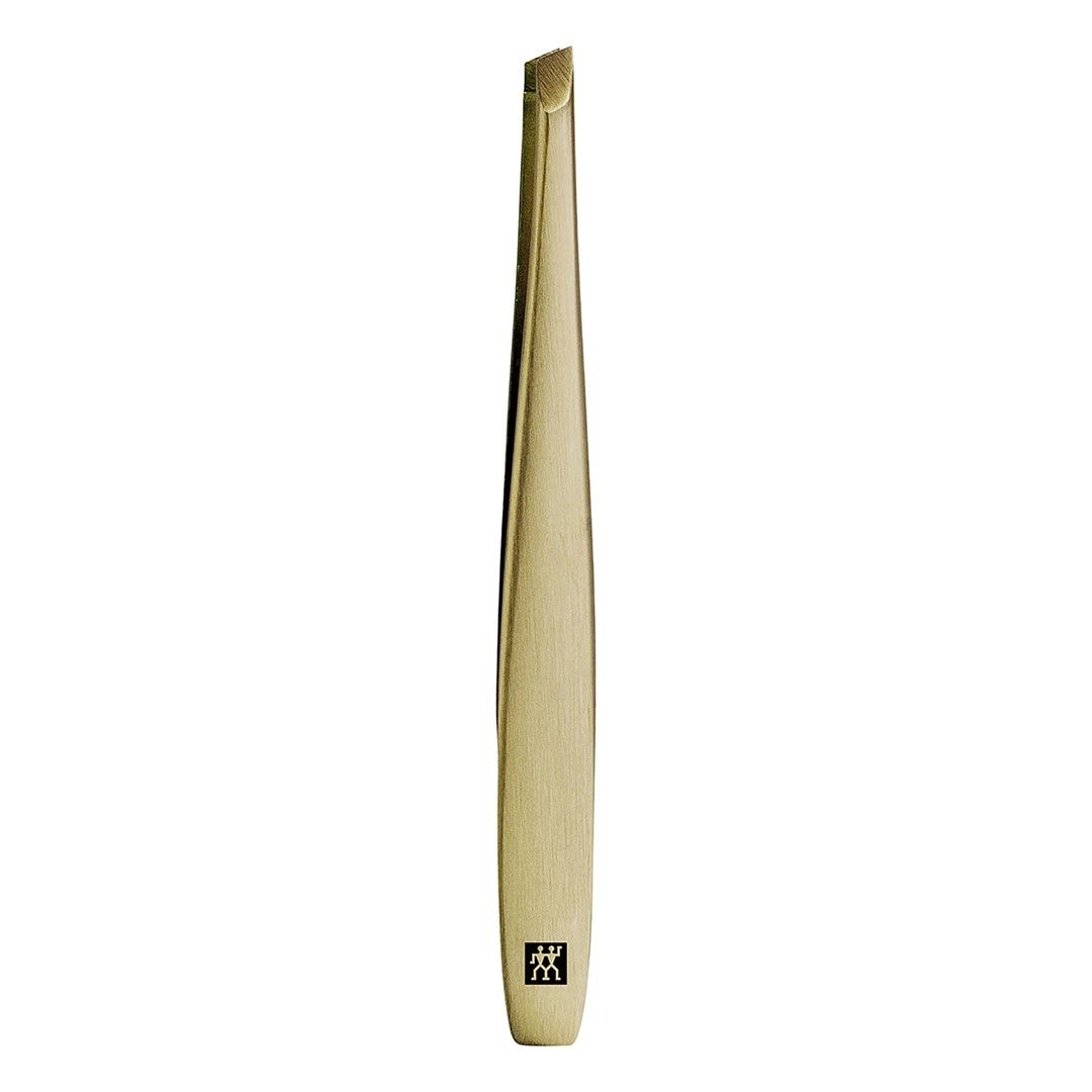 Фото - Інструмент для манікюру Zwilling TWINOX GOLD EDITION Pęseta ukośna 9 cm 