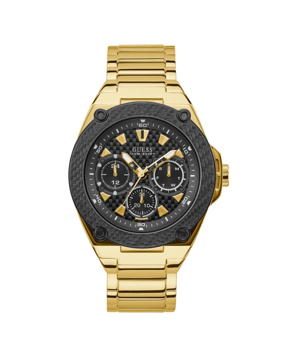 Guess W1305G2 zegarek męski złoty 45 mm