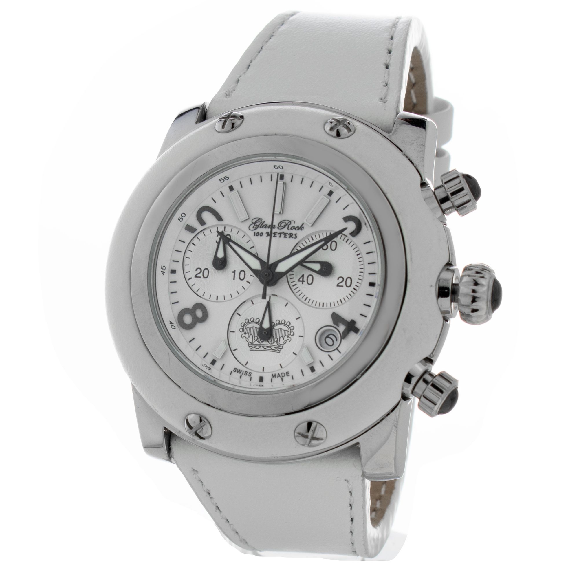 Zegarek damski Glam Rock GR10101W 46 mm
