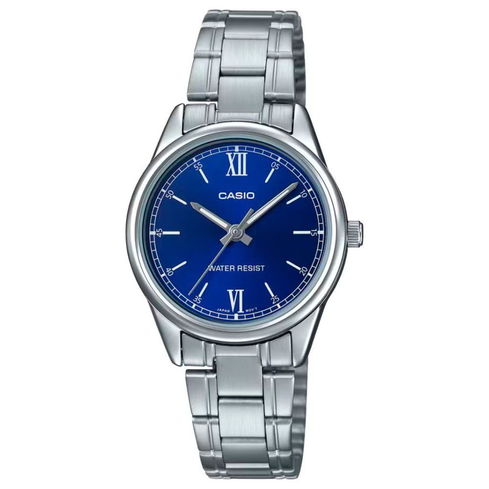 Casio LTP-V005D-2B2 zegarek damski szary 34 mm