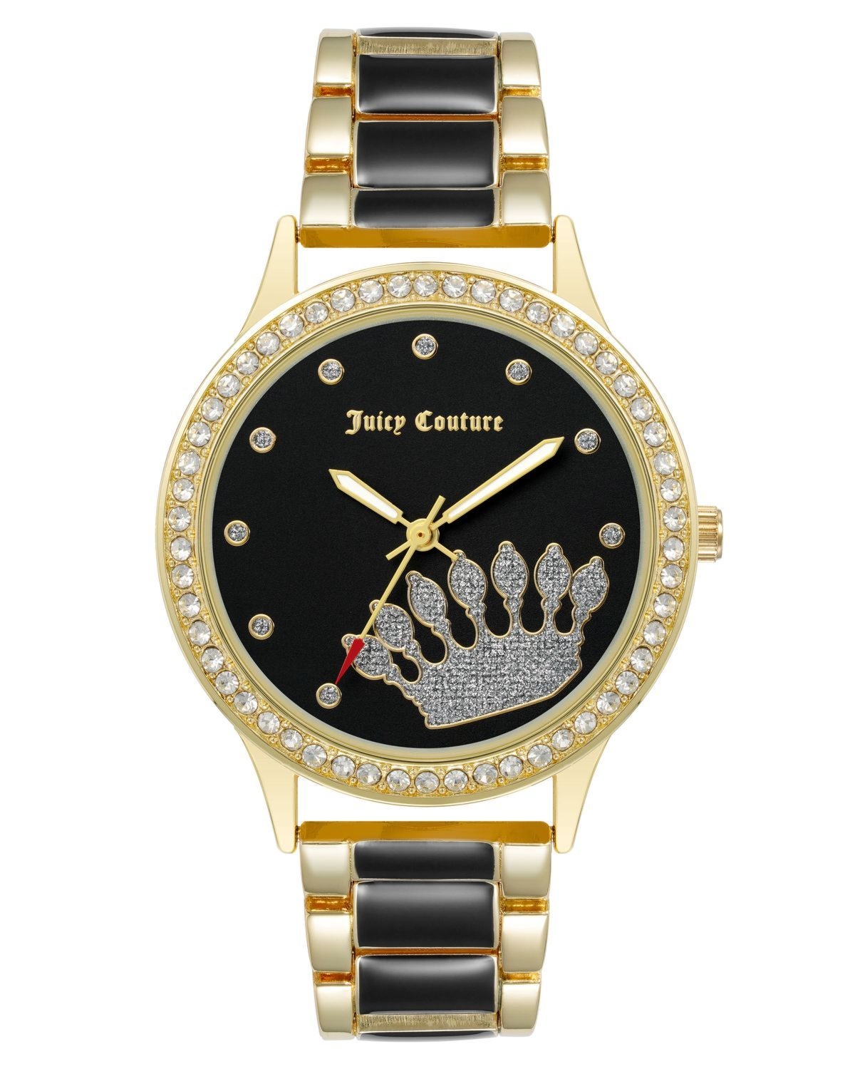 JUICY COUTURE JC1334BKGP zegarek damski złoty 38 mm