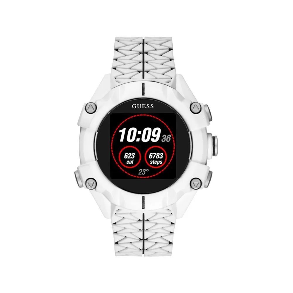 Guess C3001G4 zegarek męski biały 45 mm