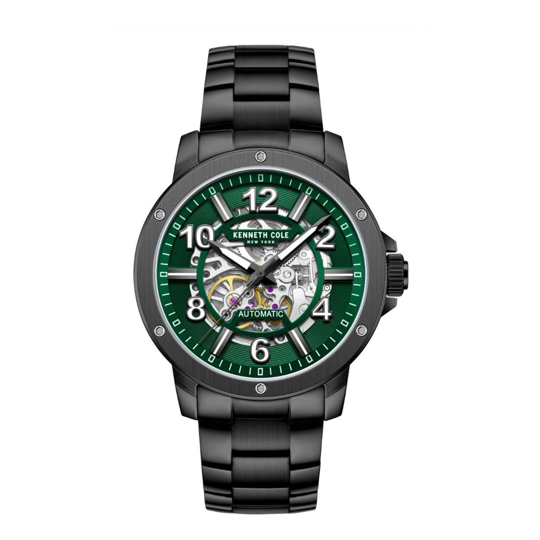 KENNETH COLE KCWGY0064001 zegarek męski szary 44 mm