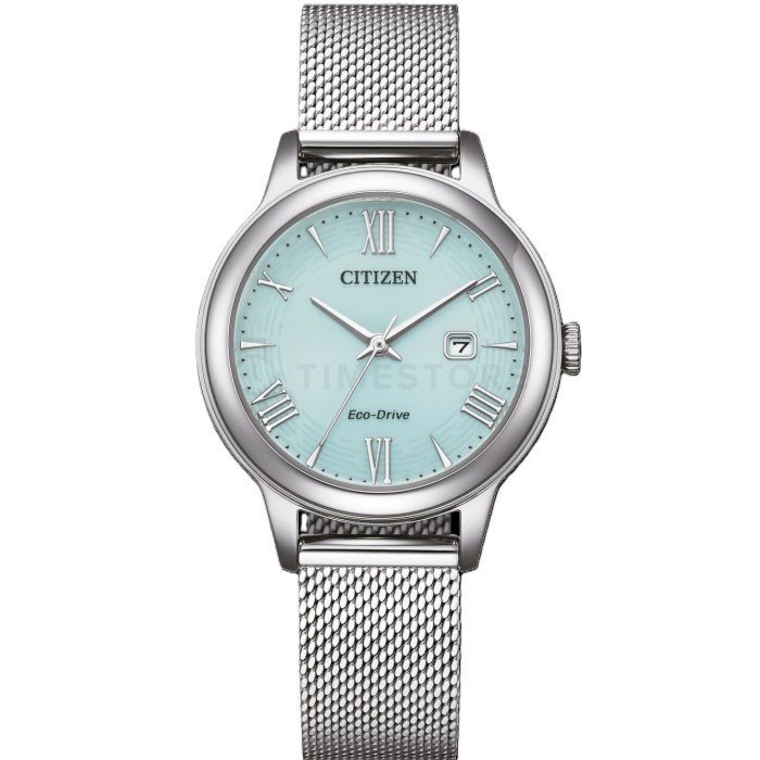 Zegarek damski Citizen Eco-Drive EW2621-75M srebrny (32 mm)