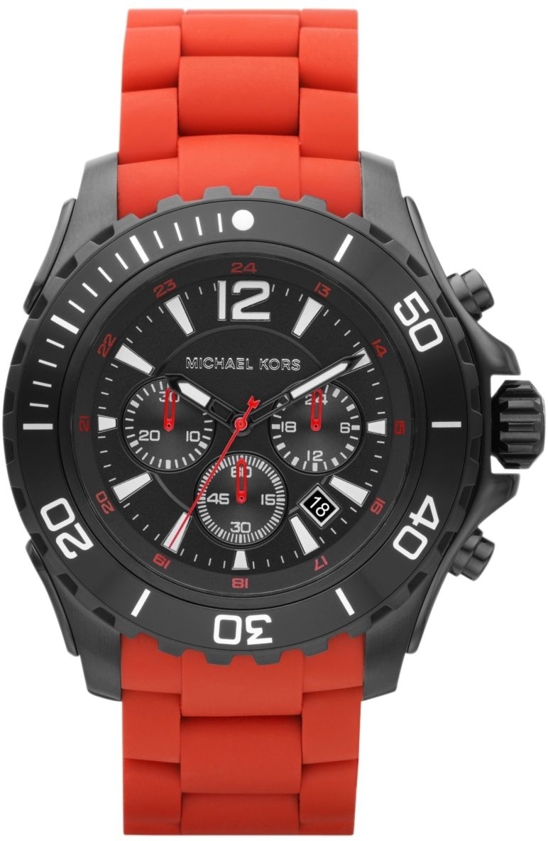 Michael Kors MK8212 zegarek męski czarny 47 mm