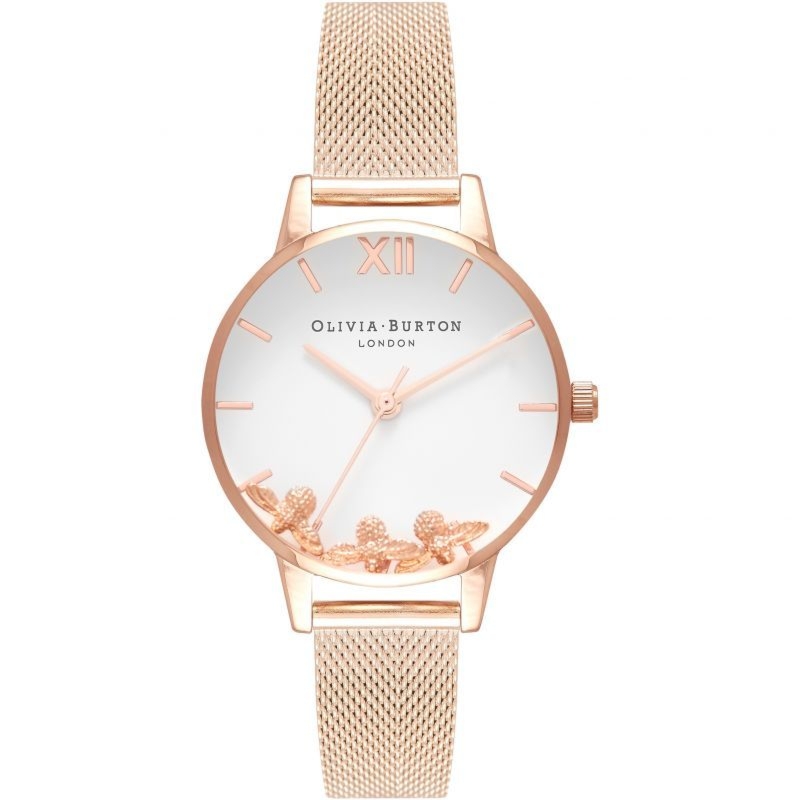 Zegarek Damski Olivia Burton Signature Florals OB16CH01 (30 mm)