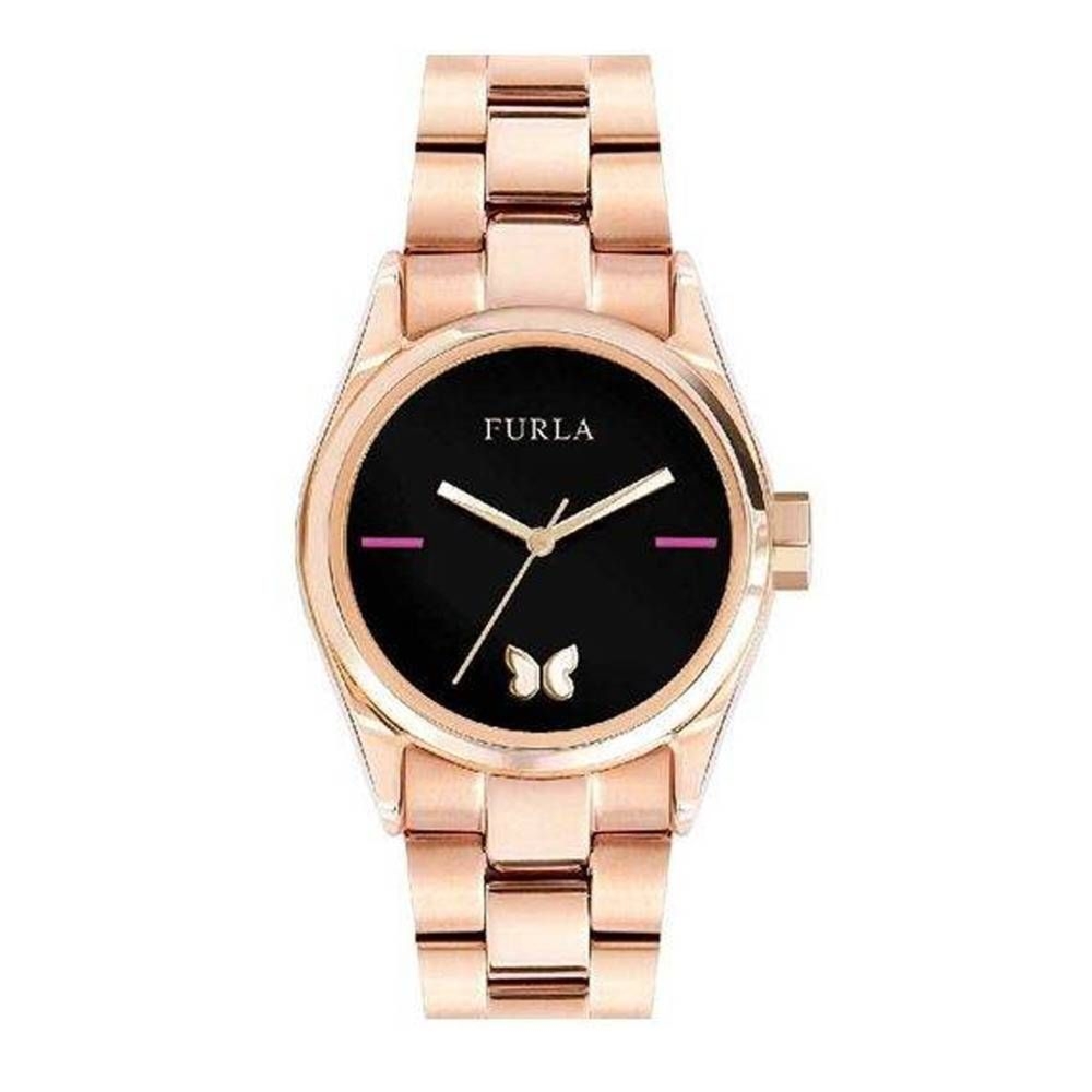 Furla R4253101537 zegarek damski różowy 25 mm