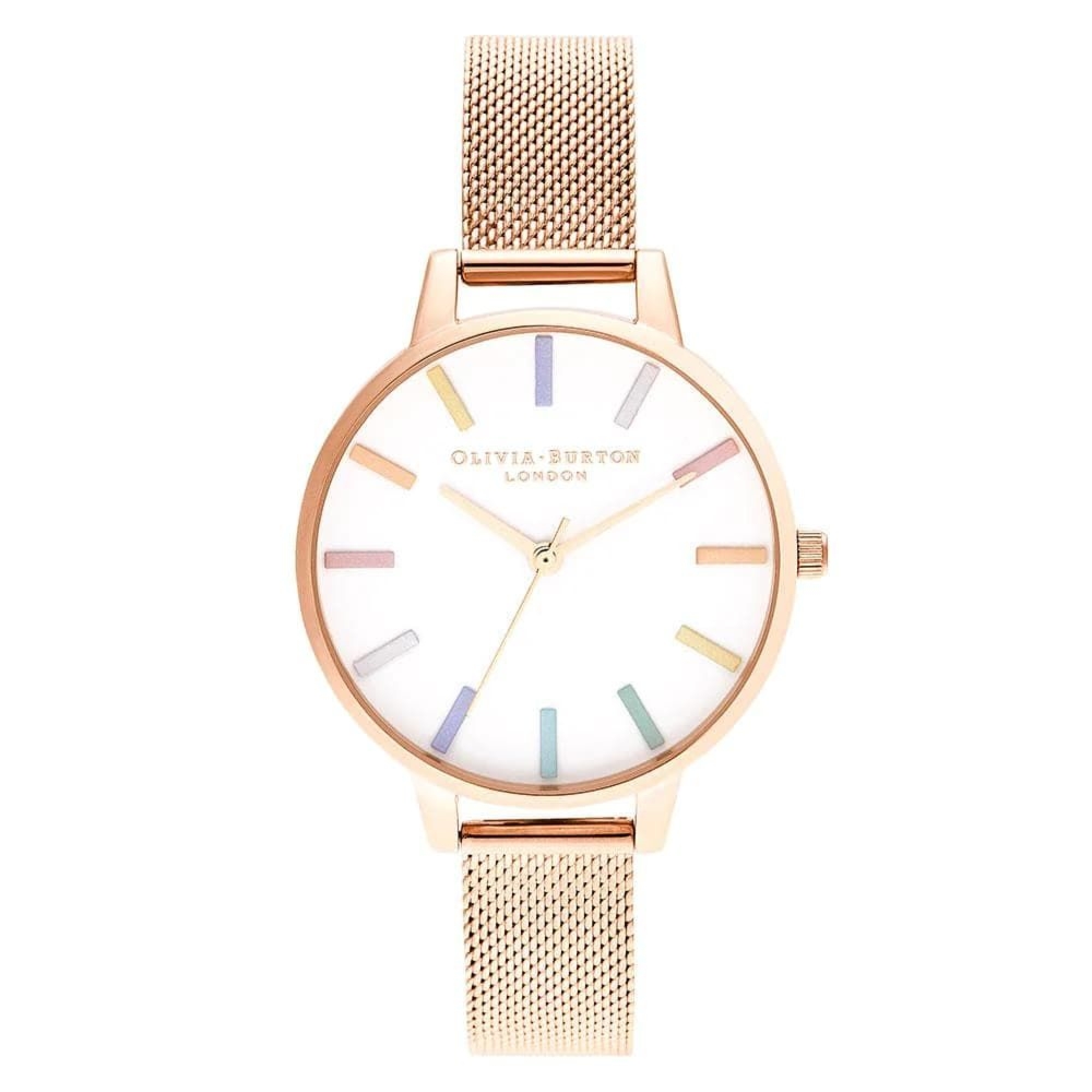 Olivia Burton OB16RB24 zegarek damski różowy 34 mm