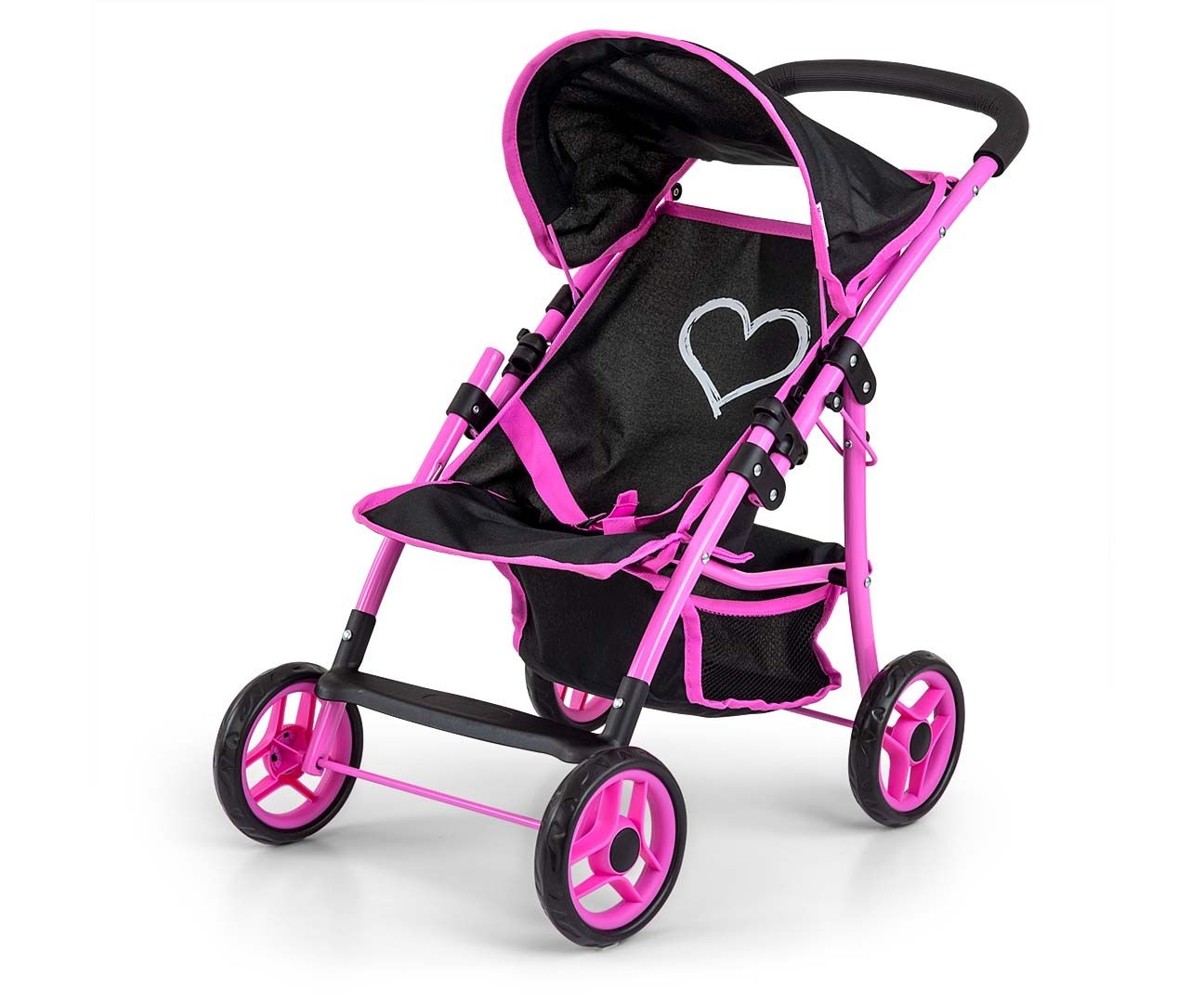 Zdjęcia - Wszystko dla lalek Milly Mally Wózek dla lalek Natalie Prestige Black 