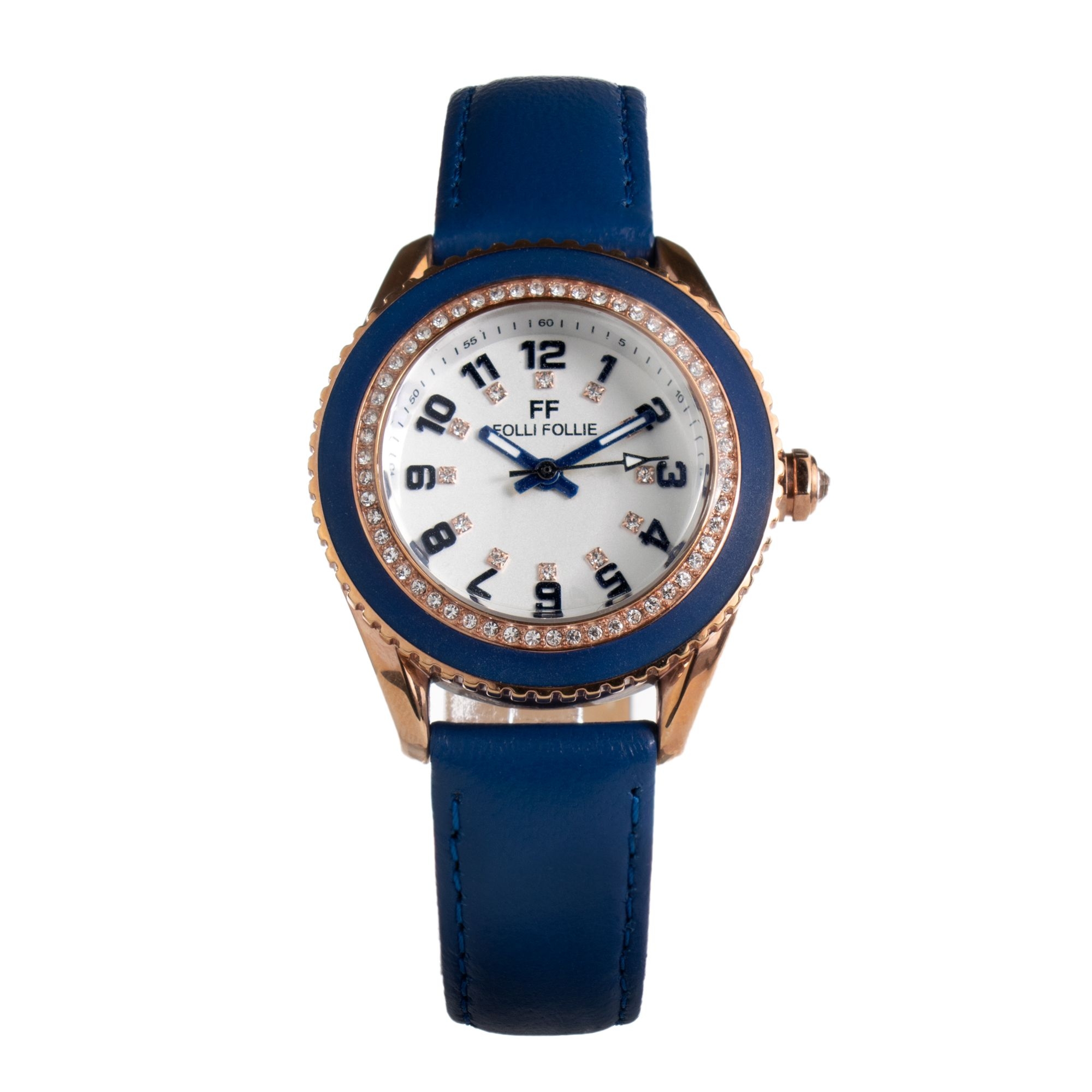 FOLLI FOLLIE WF1B032SSU zegarek damski złoty 36 mm