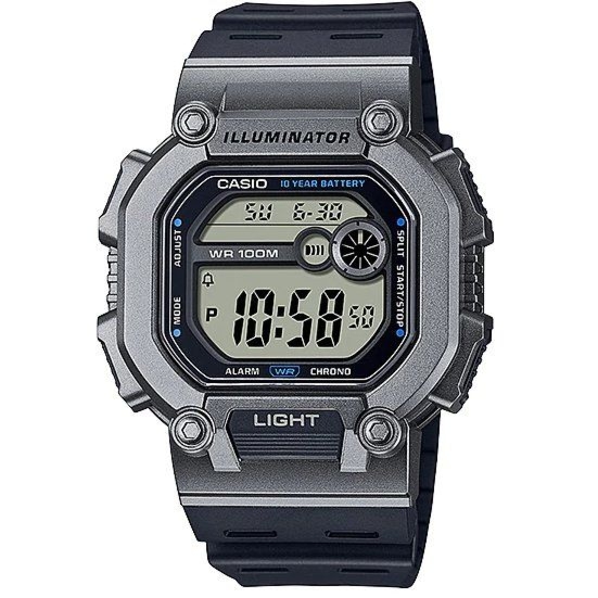 Casio W-737H-1A2 Zegarek męski 52 mm